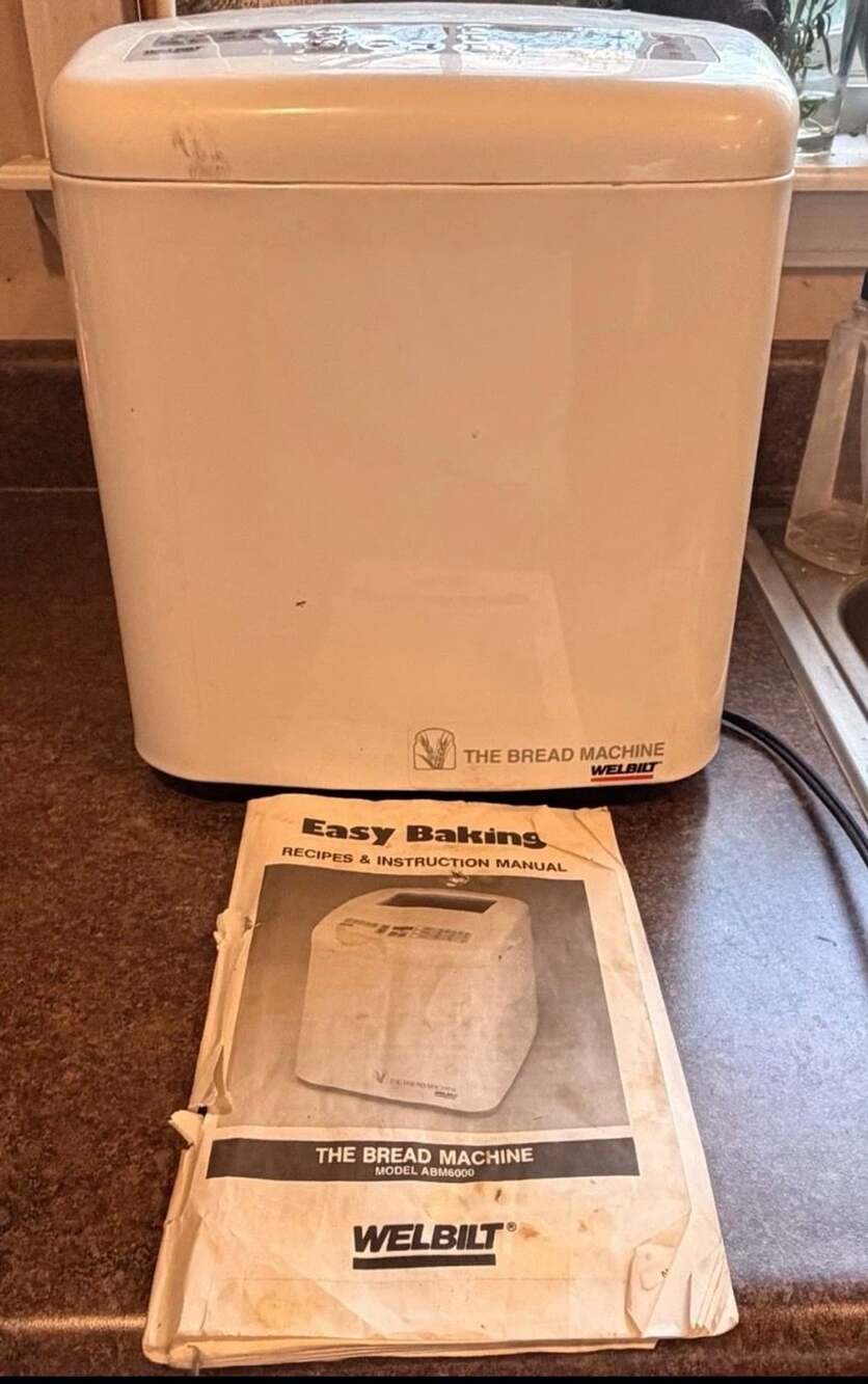 Welbilt Abm6000 The Bread Machine With Manual